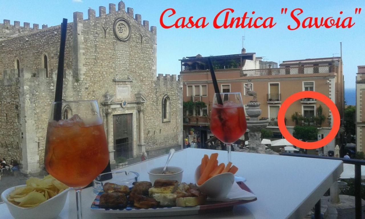 Casa Antica Savoia Taormina Exterior foto